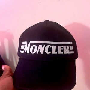 Navy Blue Moncler Cap